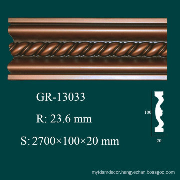 Facotry Price Home Interior Decorator Hand Carved PU Mouldings